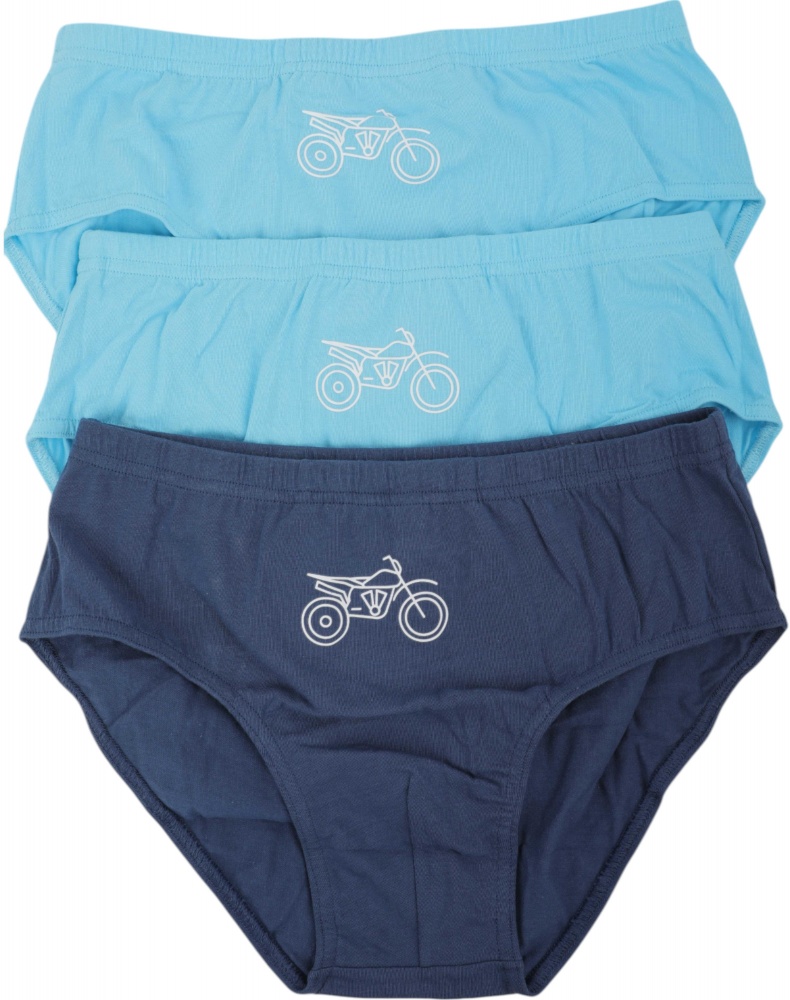 Набор трусов для мальчиков HW 3 пары р.98-104 голубой с синим P1-Q1