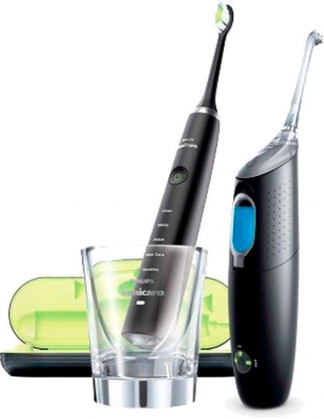 Электрическая зубная щетка Philips HX8491/03 (набор черная)