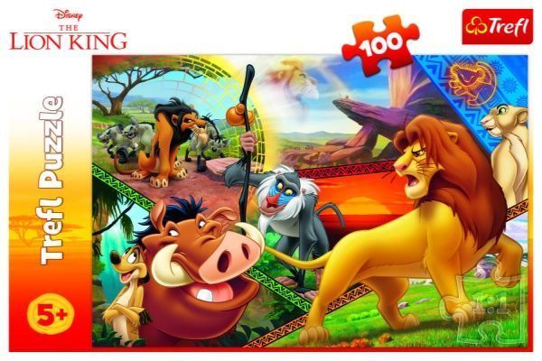 Пазлы Trefl Приключения Симбы 6335791