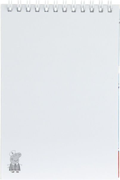 Блокнот Свинка Пеппа А6 64 л. Перо