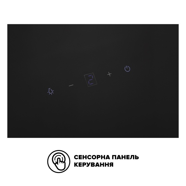 Витяжка Interline FLOW BL A/60/GL/M