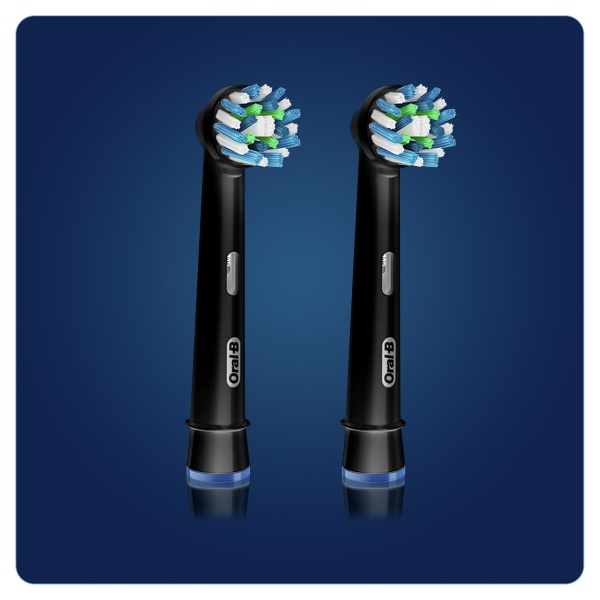 Насадки для электрической зубной щетки Oral-B Cross Action Black 2 шт.