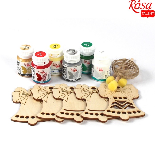 Набор для декорирования Елочное украшение 1 Rosa Talent 