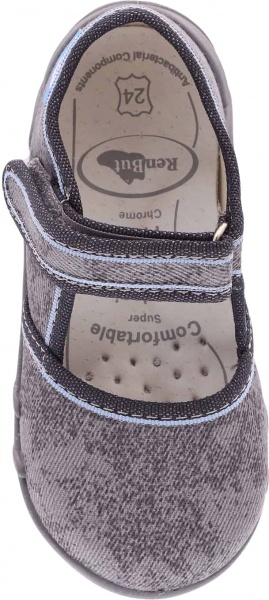 Тапочки детские RenBut р.22 серый 13-105LP-1415-22 