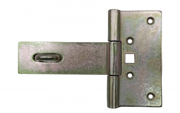 Петля Domax (ZZBR 150) накладная 100x50x2,5 мм желтый цинк универсальная