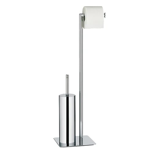 Держатель для туалетной бумаги Kela Style со щеткой хром