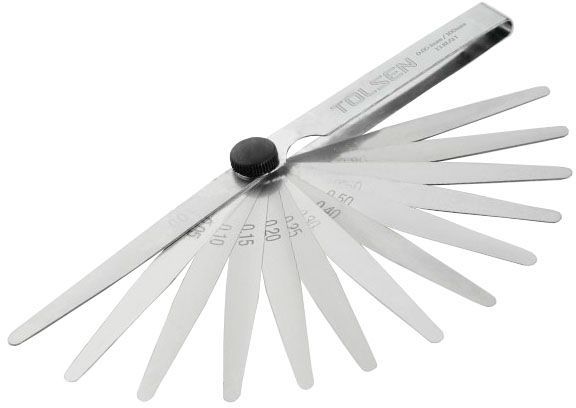  Tolsen 35044 Щупы 13 шт 0.05-1 мм