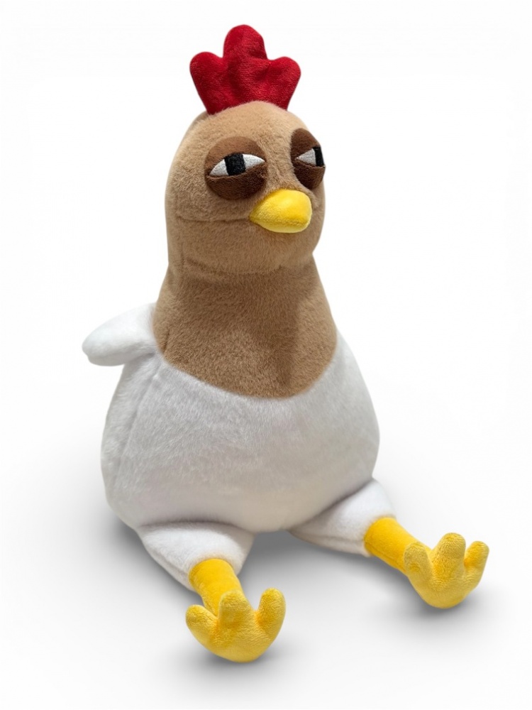 М'яка іграшка Stip Курка Мотти 35 см біло-бежевий