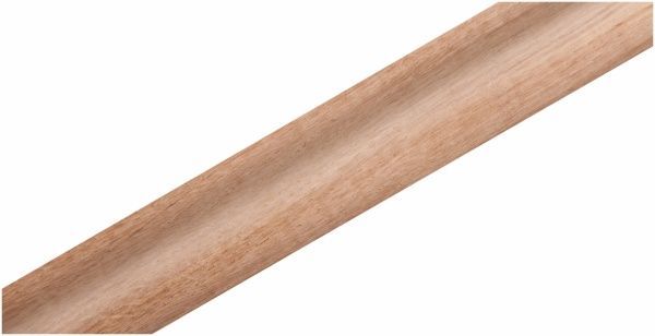 Уголок радиальный Woodprofile внутренний 25х25х2600 мм дуб