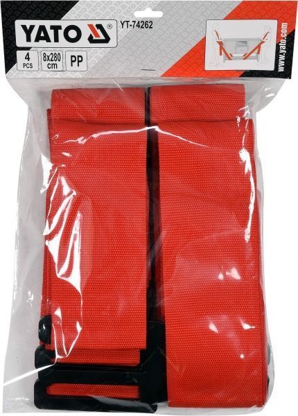 Набір для переміщення вантажів YT-74262 YATO 8х280 см