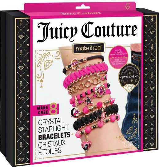 Набор для изготовления браслета Make it Real Juicy Couture «Неоновый блеск» MR4410