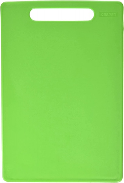 Доска кухонная для овощей и фруктов 29х19,5х0,5 см зеленая 30471 Kesper