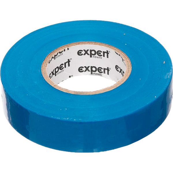 Изолента Expert Power ПВХ 0,20x19 мм 20 м синяя ПВХ