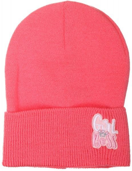 Шапочка детская для девочки Kraft+ арт. 2642 р.50-52 персик 