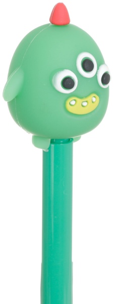 Ручка кулькова Няшні монстри зелений 