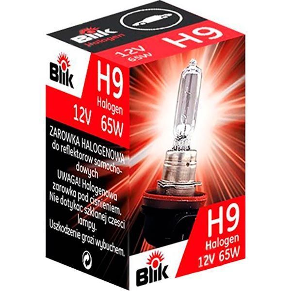 Лампа галогенна BLIK 56975 H9 PGJ19-5 12 В 65 Вт 1 шт