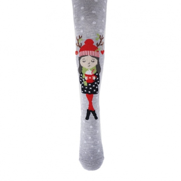 Колготки для девочек ARTI 300052р.119-131 серый 