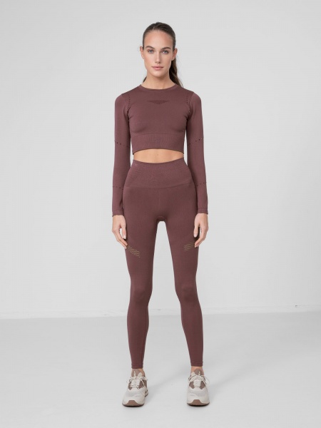 Футболка 4F WOFUNCTIONAL LONGSLEEVE TSDLF010 H4Z22-TSDLF010-60S р.XSS бордовый