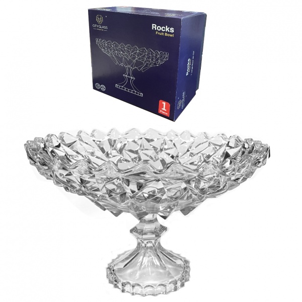 Фруктовниця на ніжці Rock Fruit 30,7 см 