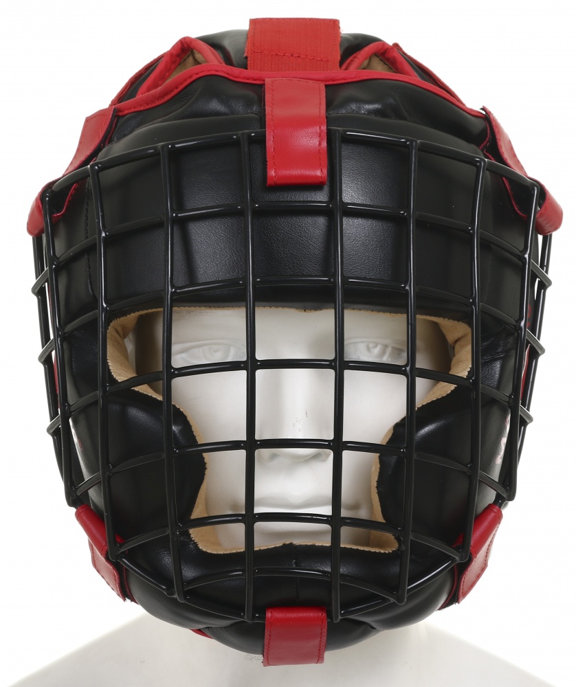 Шлем боксерский MaxxPro р. M AHG-750 Red vynil M красный