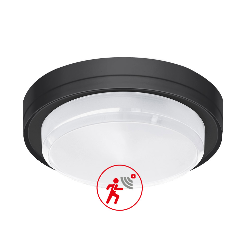 Світильник адміністративний LED Maxus 15 Вт 3000/4200/6500 IP65 1-MBH-15W-BLC-MW