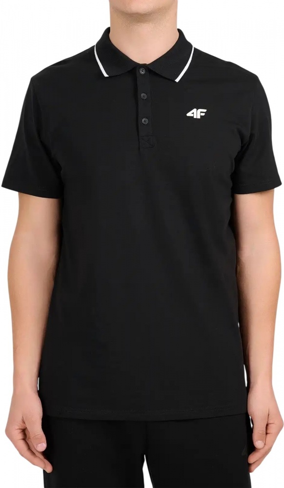 Футболка 4F POLO SHIRT M0773 4FWMM00TPTSM0773-20S р.2XL чорний