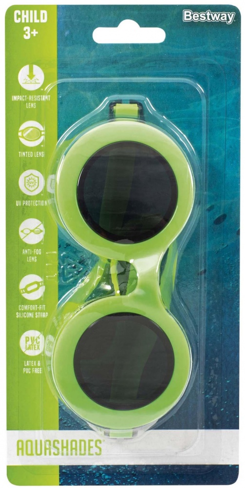 Окуляри для плавання Bestway Aquashade 21178 OS в асортименті