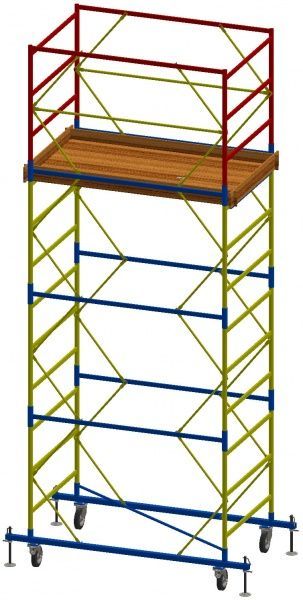 Вишка-тура INDUSTRY 0,75х2,0 м 1+3