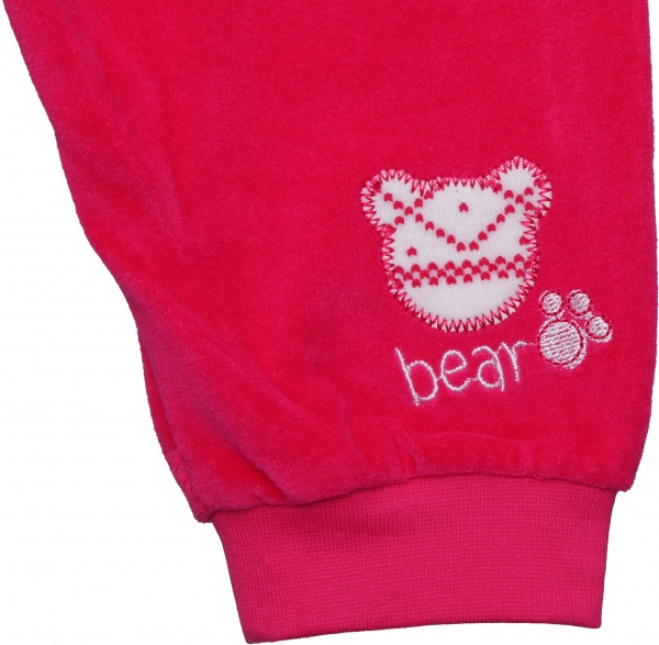 Комплект Фламинго праздничный 674-513 белый с розовым р.86 