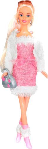 Лялька Ася Sity Style Блондинка в рожевій сукні 35068