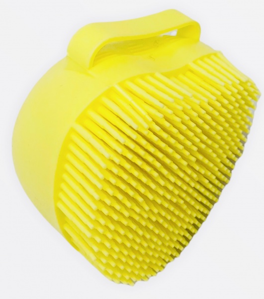 Мочалка массажная Beauty Line силиконовая с резервуаром 412430 (в ассортименте) 