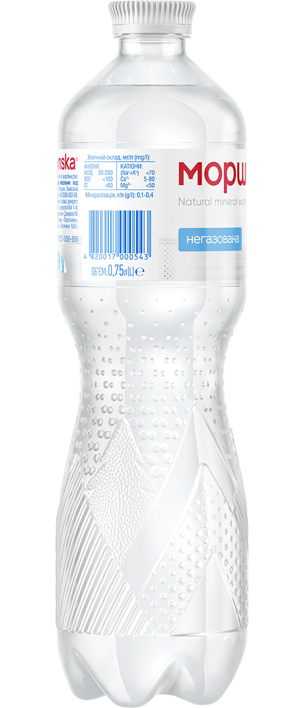 Вода минеральная Моршинська негазированная 0,75 л (4820017000543) 