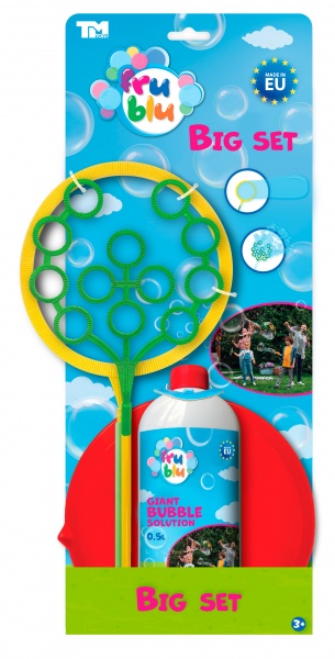 Набор Fru blu дерево и кольцо для формирования пузырей + жидкость 500 мл DKF9477