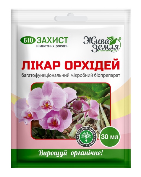 Биопрепарат Жива земля Доктор орхидей 30 мл