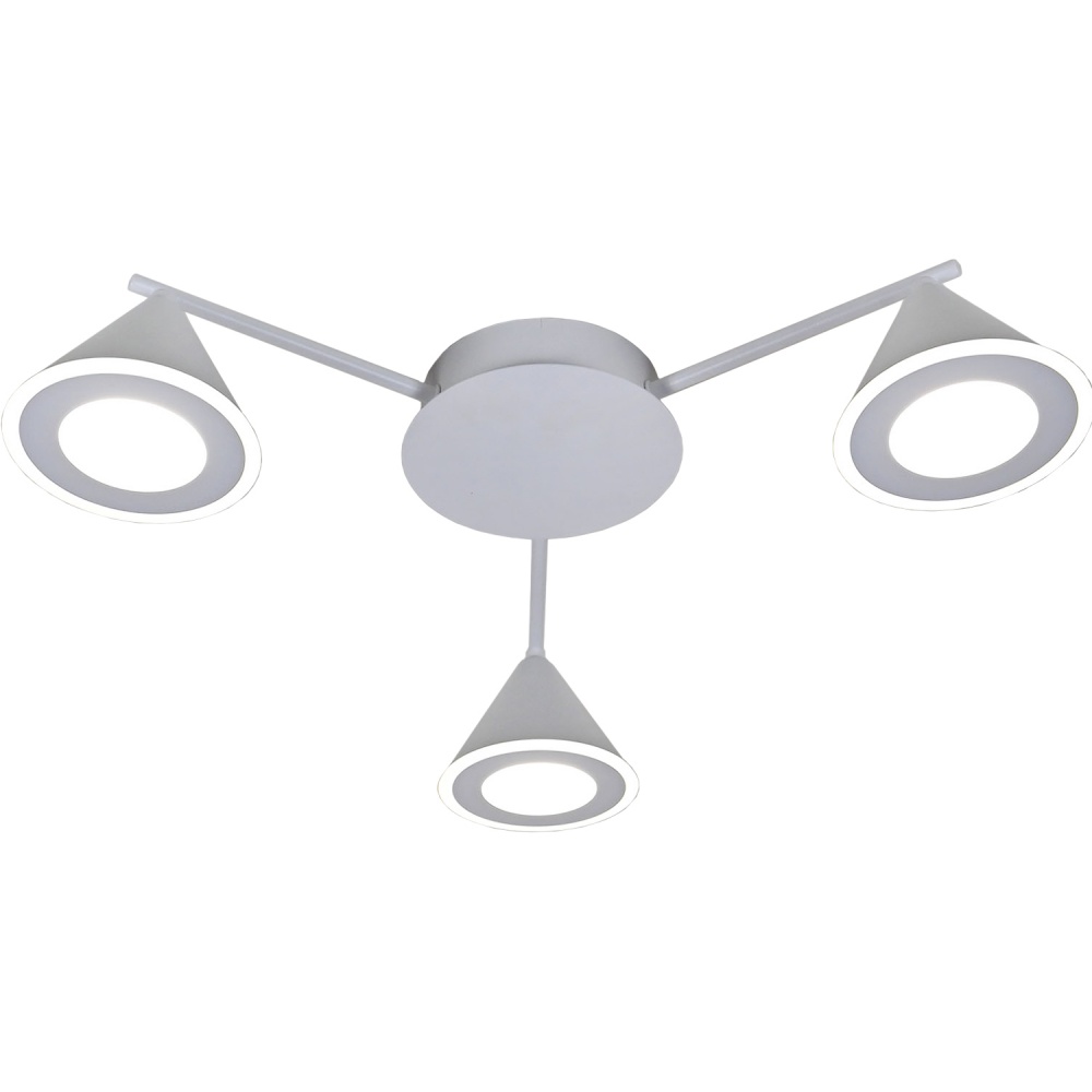 Люстра стельова Victoria Lighting 3x12 Вт GX53 білий French/PL3 white