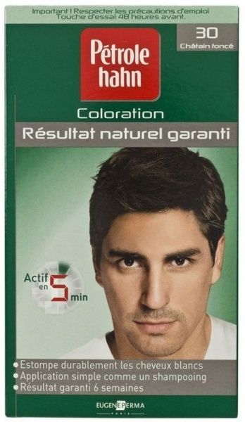Гель-крем Petrole Hahn Coloration №30 темний шатен 90 мл