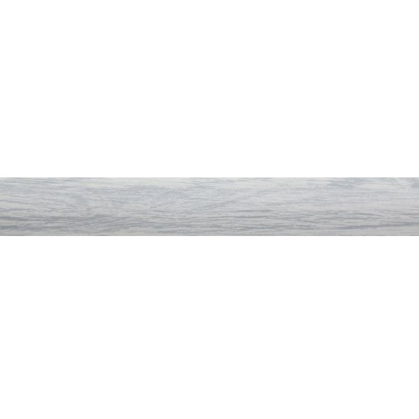 Профиль алюминиевый 6-А для напольного покрытия Лугалпроф гладкий с отверстиями 30x1800 мм дуб снежный 