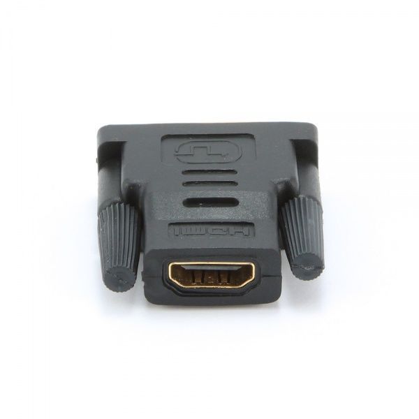 Адаптер Cablexpert чорний (A-HDMI-DVI-2) HDMI-DVI, F/M позолочені контакти 