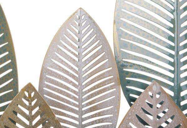 Декор настінний Wood 83,5x128,5 см сіро-золотий світлий 