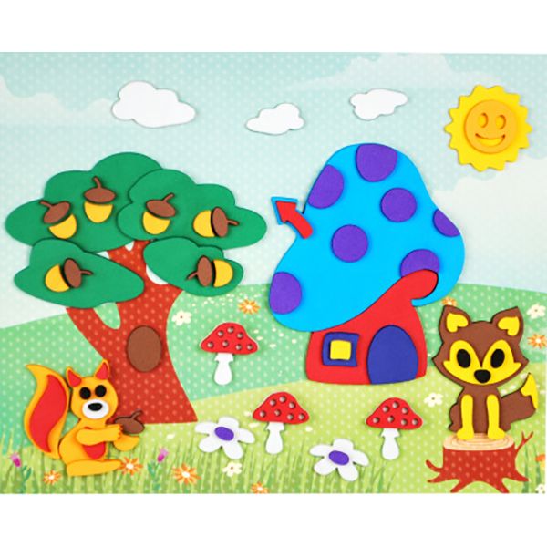 Набір для творчості м’яка аплікаця Аплі-Краплі 