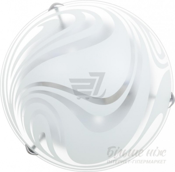 Светильник настенно-потолочный УТ Сяйво НПБ Волна 4x60 Вт E27 белый 5021 