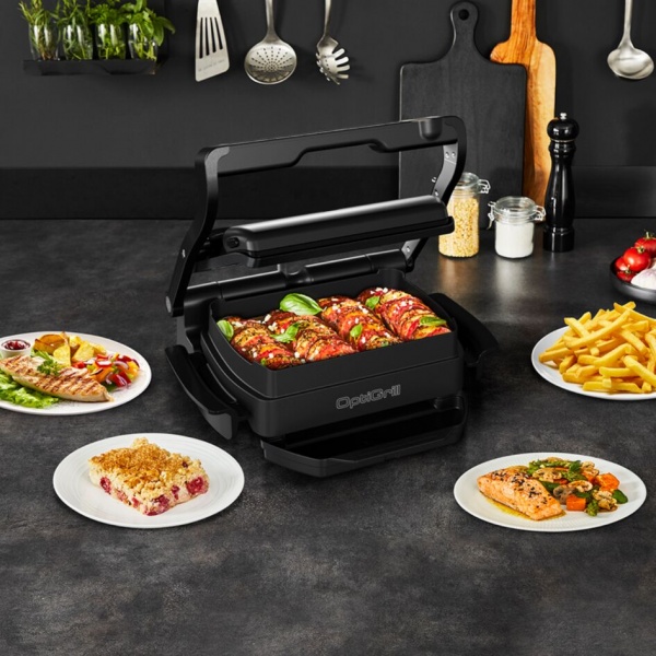 Контактный гриль Tefal OptiGrill + GC714834 