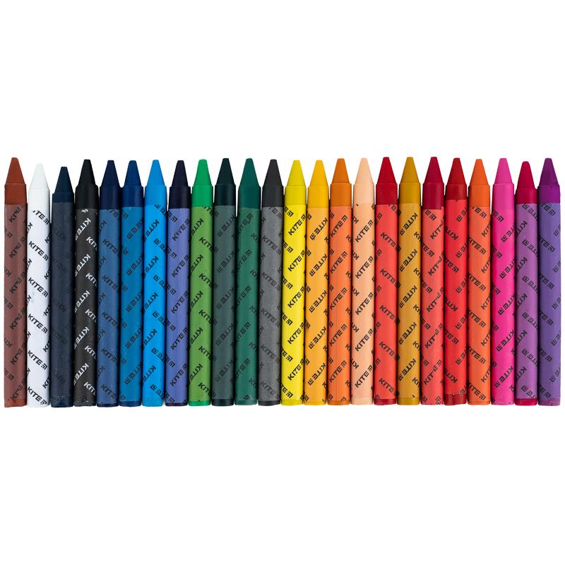 Крейда воскова 24 кольори Classic K-1070 KITE