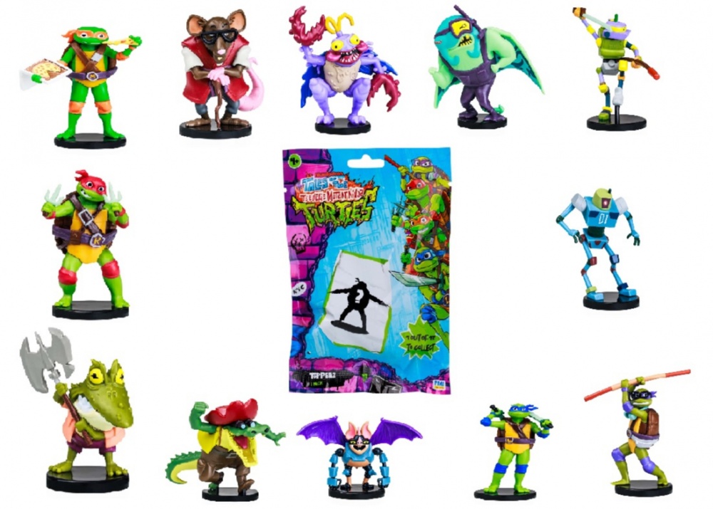 Фигурка-топпер TMNT Черепашки Ниндзя в закрытой упаковке в ассортименте NT2005