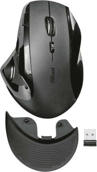 Мышь Trust Vergo Wireless Ergonomic Comfort 21722 
