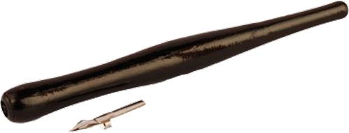 Держатель деревянный для пера + перо 94161464