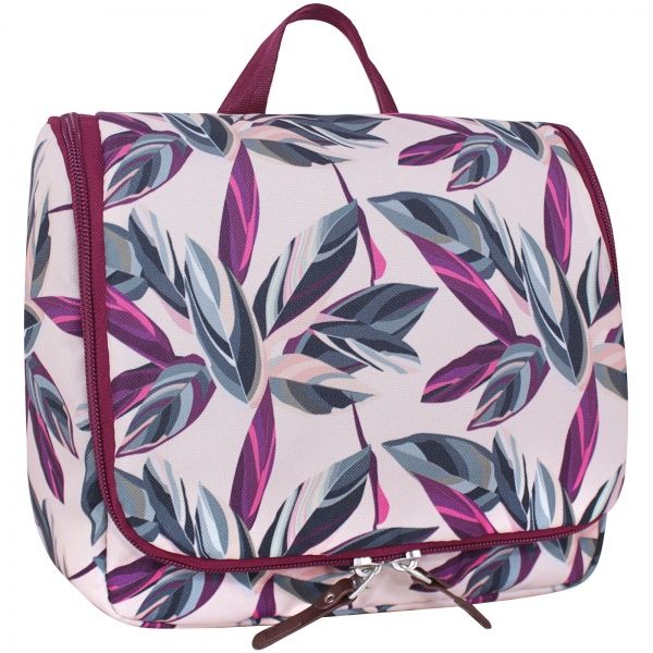 Косметичка Bagland Рожевий лист сублімація 792 мульті 00739664 