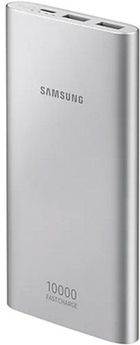 Внешний аккумулятор (Powerbank) Samsung 10000 mAh silver (EB-P1100CSRGRU)