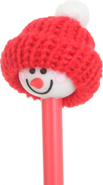 Ручка шариковая Новогодний снеговик 1 