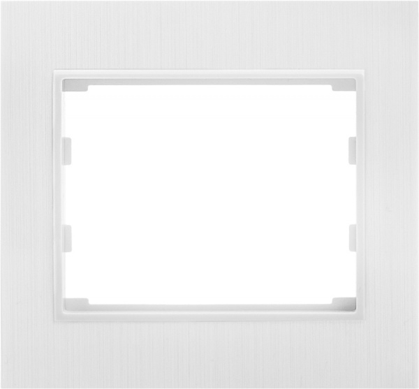 Рамка LXL Oscar TL1246 матовая универсальная белый 8538909900